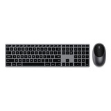 Kit Satechi Teclado X3 Bluetooth E Mouse M1 Cinza Espacial