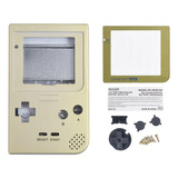 Carcasa Para Game Boy Pocket (gbp) Dorado (sólido)