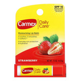 Carmex Bálsamo Labial Frutilla Daily Care Sfp 15