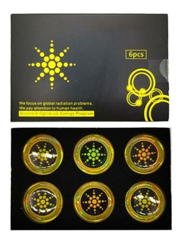 Protección Anti-radiación Escudo Para Celular (6 Stickers)