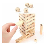 Juego De Jenga Wiss Toy O Torre Infernal 54 Piezas Miamisto.