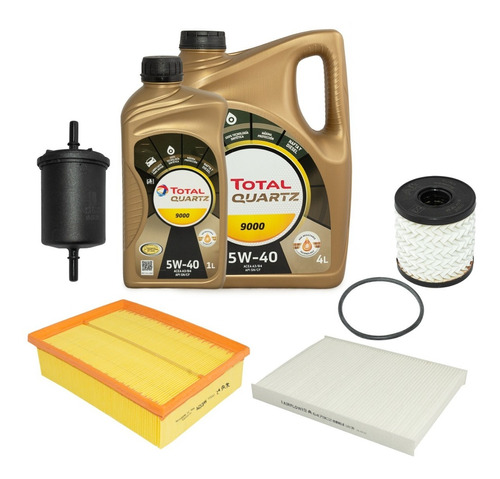 Kit 4 Filtros + Aceite 9000 5l Original Peugeot 408 2.0 N 