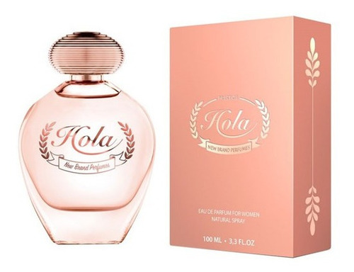 Hola New Brand Prestige Perfume Feminino 100ml Lacrado