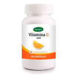 Vitamina C 1000mg 60 Comprimidos Springlife Sabor Sin Sabor