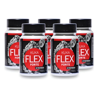 Kukaflex Quinteto Glucosamina Condroitina MSM Sin Sabor 150 Tomas | Envío gratis