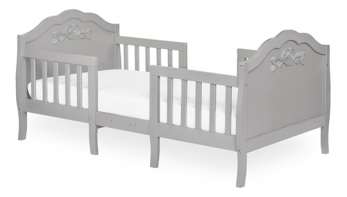 Cama Para Niños En Madera Aurora 3 En 1 Color Plarteado