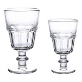 Copas De Cristal, Vasos Rojos, Hielo, 2 Unidades