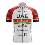 Conjunto Ciclismo Uae Hombre Calza Badana Importada - Salas