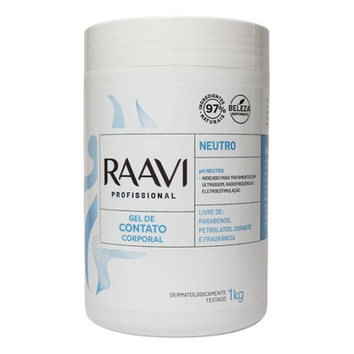 Gel de Contato Neutro Corporal Raavi | MercadoLivre