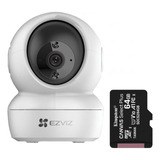 Cámara  Ezviz C6n 360 + Memoria Micro Sd 64 Gb