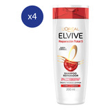 Pack Shampoo Elvive Kera-liso  200 Ml