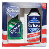 Barbasol Set Espuma De Afeitar Con After Shave