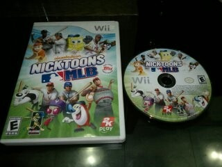Nickelodeon Nicktoons Vs Mlb Para Nintendo Wii,excelente