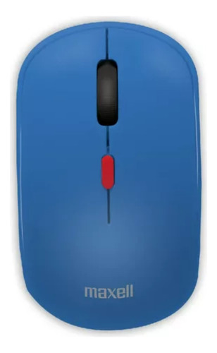 Maxell Mouse Inalámbrico Óptico Mowl-100 Color Azul