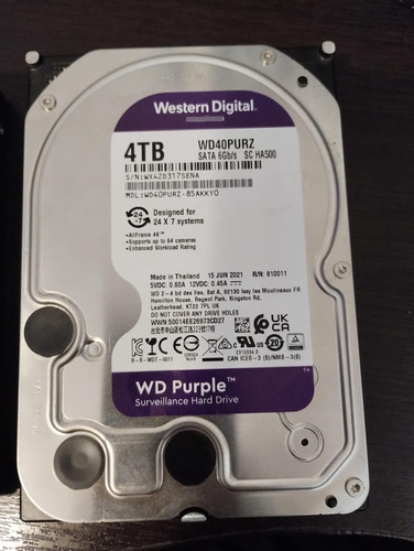 Western Digital Wd Purple 4tb