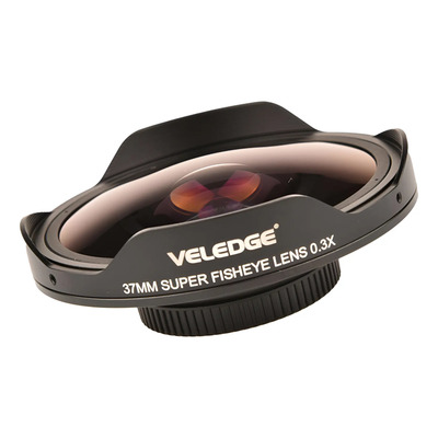 Lente Ojo De Pez De.3 X Ultra Fisheye Wide Lens Para 37mm | Meses sin interés