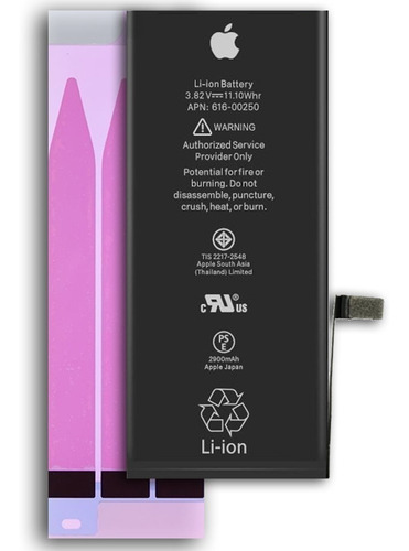 Bateria Para iPhone 7 Plus Original Com Adesivo Saude 100%