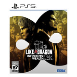 Like A Dragon Infinite Wealth Ps5 Midia Fisica