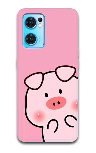 Funda Cerdito 5 Para Oppo Todos