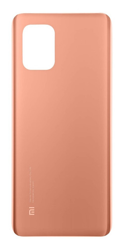 Tapa Trasera Vidrio Para Xiaomi Mi 10 Lite Color Dorado