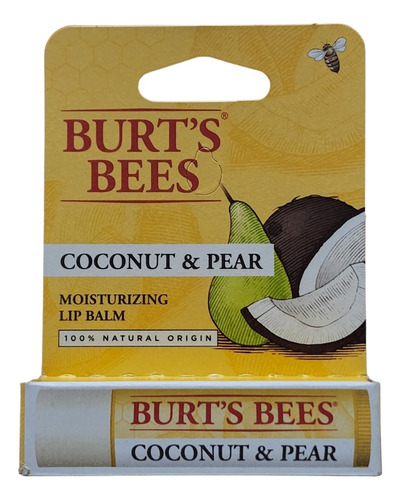 Burt's Bees Balsamo Labial Coconut Pera 4.25g