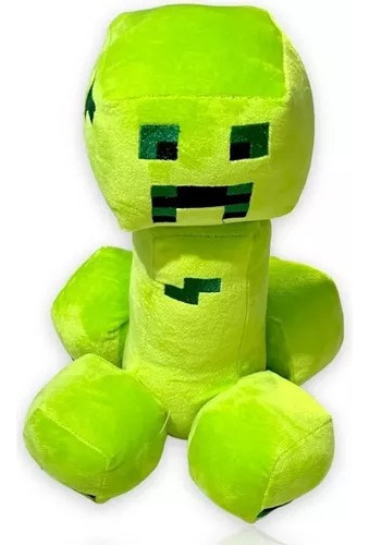 Peluche Muneco Creeper Minecraft 