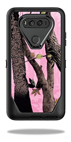 Carcasa Para Telefono LG V20, Diseño De Camuflaje, Lila