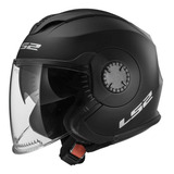 Casco Moto Ls2 Verso Mobile Abierto Visor Doble Rebatible