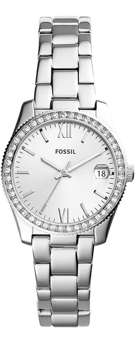Reloj Mujer Fossil Es4317 Cuarzo Pulso Plateado Just Watches