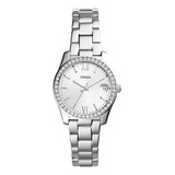 Reloj Mujer Fossil Es4317 Cuarzo Pulso Plateado Just Watches