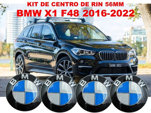 Kit De 4 Centros De Rin Bmw X1 F48 2016-2022 56 Mm