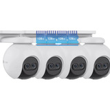 Kit X4 Camara Seguridad Wifi Domo 360 Ezviz +4 Memorias 128g