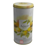 Lata Circular Alta 1kg Decorada Lemon Paris