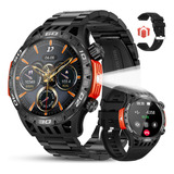 Reloj Inteligente Hombre Deportivo Impermeable Bt Call Led