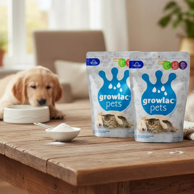 Sustituto De Leche Growlac Pets 2 X 450g Perros Y Gatos | Envío gratis
