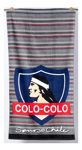 Toalla De Baño Infantil 70x140 Colo-colo Somos