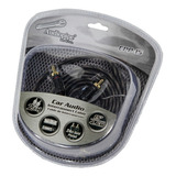 Cable Rca 2x2 Audiopipe 4.5mts Libre Oxigeno Oro 24k 1° Htec