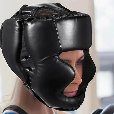 Careta Casco Equipo Para Kickboxing Mma Entrenar Boxeo Taekwondo Protector,para La Frente Y Los Oídos Careta Protectora,ofrece Protección Integral Caretas Boxeo Transpirable Y Anti-olores, Ajustable | MercadoLibre