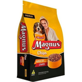 Ração Magnus Premium Chips 15 Kg + Brinde