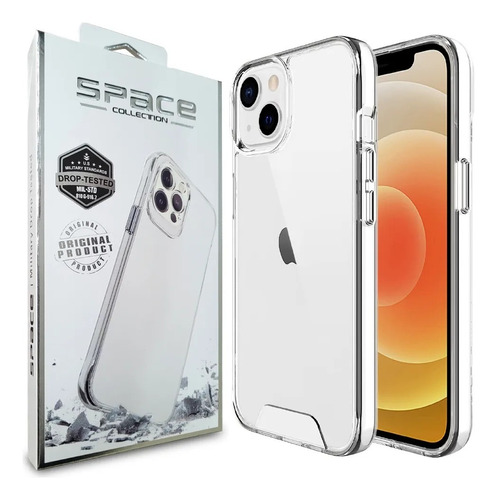 Capa Space Clear Case Transparente P/ iPhone XR/11/12/13/14