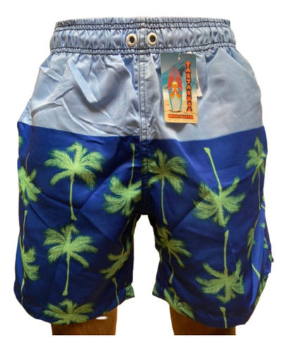 Short Masculino Infantil Estampado 5 Tactel Mauricinho Verao