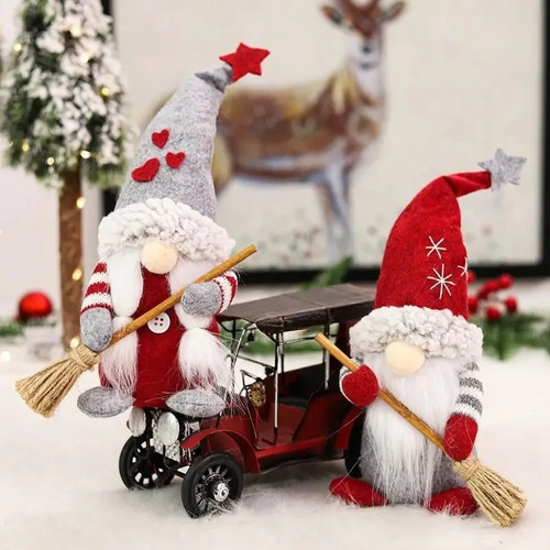 Gnomos Navideños Adorno Decoración Muñecos Navideños