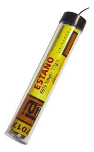 Estaño Para Soldar 60% 1mm 17 Gramos