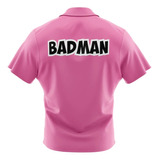 Vegeta Badman Rosa Dragon Ball Z Button Up Hawaiian Shirt