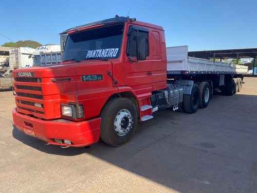 SCANIA T143H 450 V8 - CARRETA GUERRA