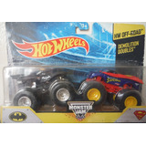 Monster Jam Batman Vs Superma Hot_wheels