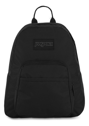 Mochila Half Pint Jansport Con Bolsillo Frontal, Negra