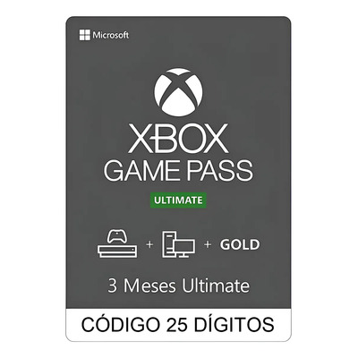 Tarjeta Xbox Game Pass Ultimate 3 Meses | Envío gratis
