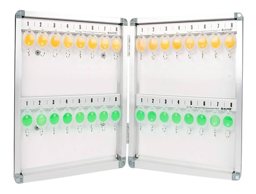 Caja Magnética Organizador Para Llaves 32 Llaveros