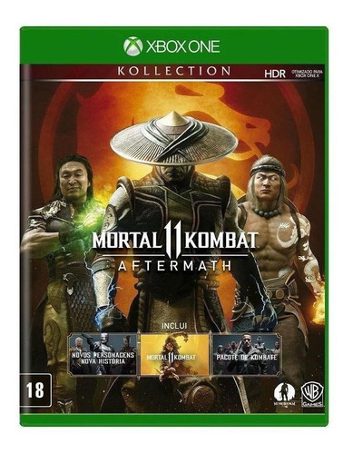 Mortal Kombat 11  Aftermath Kollection Warner Bros. Xbox One Físico